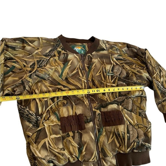 Hodgman Jacket Adult XL Brown Workwear Padded Camo Lined Hunting Coat Mens - Picture 7 of 17